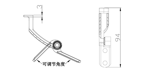 V剎可調(diào)燈架